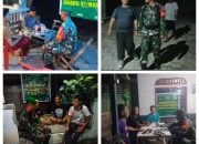 Kodim 0317/TBK dan Warga Ronda Kampung di Karimun