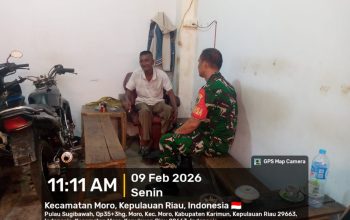 _Sertu Budi Tarihoran Laksanakan Komsos dengan Warga Binaan_