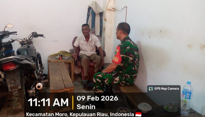 _Sertu Budi Tarihoran Laksanakan Komsos dengan Warga Binaan_