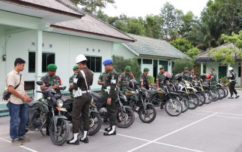 KODIM 0317/TBK MENGIKUTI SOSIALISASI OPERASI GAKTIB DAN YUSTISI