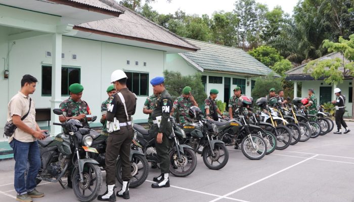 KODIM 0317/TBK MENGIKUTI SOSIALISASI OPERASI GAKTIB DAN YUSTISI