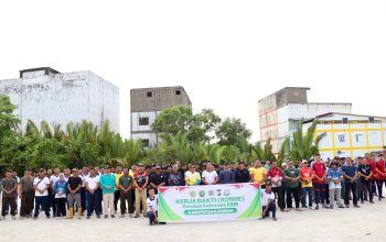 KODIM 0317/TBK BERPARTISIPASI DALAM KERJA BAKTI GERAKAN INDONESIA ASRI